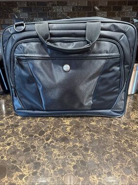 Targus 15.6” CityLite Briefcase for HP Black Business Laptop Front Organizer
